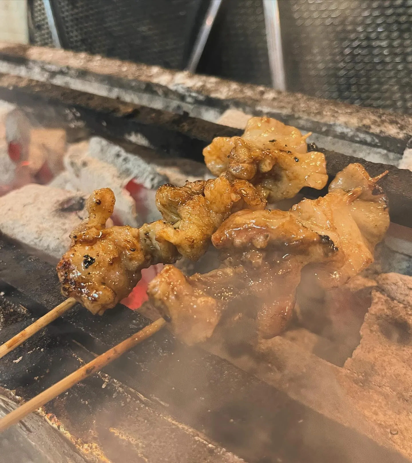 そまる名物　あぶら串‼️